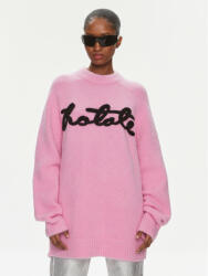 ROTATE Sweater Knit Oversize Logo Jumper 1120922215 Rózsaszín Oversize (Knit Oversize Logo Jumper 1120922215)
