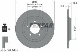 TEXTAR Disc frana TEXTAR PRO 92296303 (92296303)