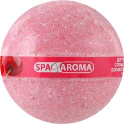 Bioton Cosmetics Bombă de baie cu sare pentru copii Cireșe - Bioton Cosmetics Spa & Aroma Cherry Bath Bomb 75 g