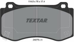 TEXTAR set placute frana, frana disc TEXTAR Q+ 2407501 (2407501)