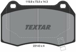 TEXTAR set placute frana, frana disc TEXTAR Q+ 2314301 (2314301)
