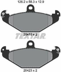 TEXTAR set placute frana, frana disc TEXTAR Q+ 2041003 (2041003)
