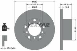 TEXTAR Disc frana TEXTAR 93012400 (93012400)