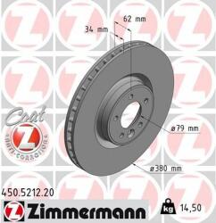 ZIMMERMANN Disc frana ZIMMERMANN COAT Z 450.5212. 20 (450.5212.20)
