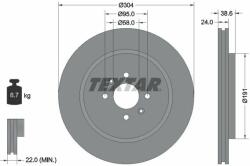 TEXTAR Disc frana TEXTAR PRO 92170203 (92170203)