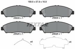TEXTAR set placute frana, frana disc TEXTAR 2560801 (2560801)
