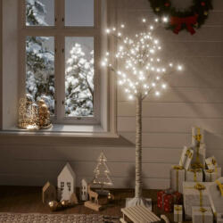 vidaXL 140 LED-es bel-/kültéri hideg fehér fűzfa karácsonyfa 1, 5 m (328677)