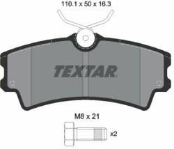 TEXTAR set placute frana, frana disc TEXTAR 2430201 (2430201)