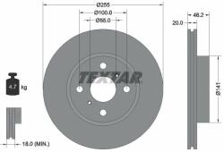 TEXTAR Disc frana TEXTAR 92199900 (92199900)