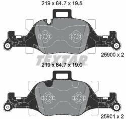 TEXTAR set placute frana, frana disc TEXTAR 2590002 (2590002)