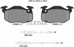 TEXTAR set placute frana, frana disc TEXTAR 2090604 (2090604)