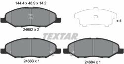 TEXTAR set placute frana, frana disc TEXTAR 2468201 (2468201)