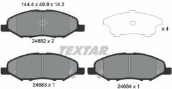 TEXTAR set placute frana, frana disc TEXTAR 2468201 - automobilus