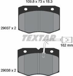 TEXTAR set placute frana, frana disc TEXTAR 2903701