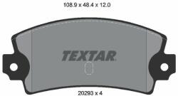 TEXTAR set placute frana, frana disc TEXTAR 2029301
