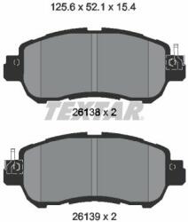 TEXTAR set placute frana, frana disc TEXTAR 2613801 (2613801)