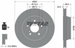 TEXTAR Disc frana TEXTAR PRO 92099503 (92099503)