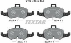 TEXTAR set placute frana, frana disc TEXTAR 2220501 (2220501)