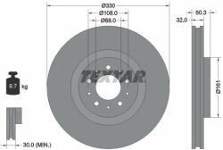 TEXTAR Disc frana TEXTAR PRO 92178103 (92178103)