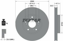 TEXTAR Disc frana TEXTAR PRO 92252503 (92252503)
