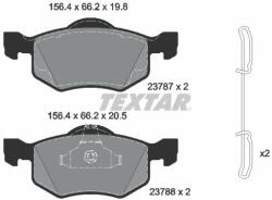 TEXTAR set placute frana, frana disc TEXTAR 2378704 (2378704)
