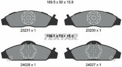 TEXTAR set placute frana, frana disc TEXTAR 2323101 (2323101)