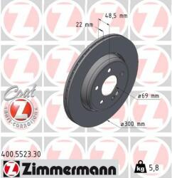ZIMMERMANN Disc frana ZIMMERMANN FORMULA S 400.5523. 30 (400.5523.30)
