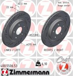 ZIMMERMANN Disc frana ZIMMERMANN BLACK Z 400.5506. 53 (400.5506.53)