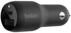Belkin Incarcator de retea 37W USB-C PD Dual PPS USB-C 25W USB-A 12W (CCB004btBK) - vexio