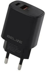 Beline Incarcator de retea BLN2CB20, 20W, USB-C PD 3.0, USB-A QC 3.0, negru (Beli02159)