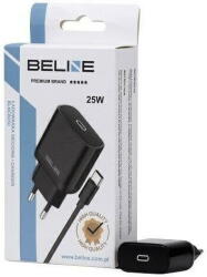 Beline Incarcator de retea Charger 25W USB-C + USB-C cable, black (Beli02168) - vexio