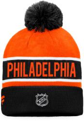 Fanatics Authentic Pro Game & Train Cuffed Pom Knit Philadelphia Flyers Téli sapka