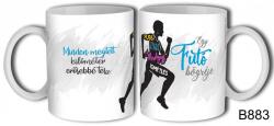 Nevesajándék Egy futó bögréje 300 ml B883