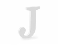 Nagy fa kezdőbetűk - A-Z betűk - fehér, 21, 5x20cm Egyéb változatok: J