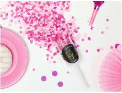 Lövöldözős konfetti - Push pop Rózsaszín: Rózsaszín