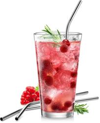 Tescoma myDRINK rozsdamentes acél szívószálak, 4 db, tisztítókefével (308866.00) - tescoma