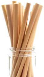  10 darabos bambusz szívószál