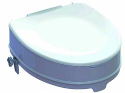 MOBIAK WC magasító 15 cm csavaros rögzítés 250 kg tetővel MB5513 - bukkosmed