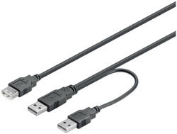 LogiLink USB 3.0 Y tápkábel 0, 3m (CU0070)