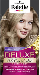 Schwarzkopf Vopsea de Par Nuanta 8 - 11 Cool Natural Blond 135 ml, Palette DELUXE Oil Care Color (9000101714579)