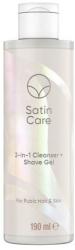 Gillette Venus Satin Care 2-in-1 Cleanser & Shave Gel gel de ras 190 ml pentru femei