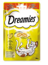 Dreamies Recompense pentru Pisci, Dreamies cu Branza, 60 g