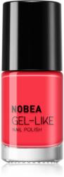 NOBEA Day-to-Day Gel-like Nail Polish lac de unghii cu efect de gel culoare Dragonfruit #N07 6 ml