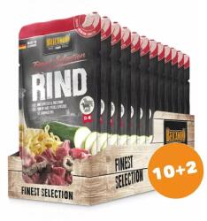 BELCANDO alutasak marhahús nokedlivel és cukkínivel 10x125g + 2 db ajándék - grandopet