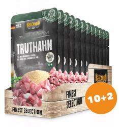 BELCANDO alutasak pulykahús amaránttal és borsóval 10x125g + 2 db ajándék - grandopet
