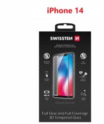 SWISSTEN Folie protectie Swissten Ultra Durabil 3D Full Glue Glass Apple iPhone 14 Negru (8595217480254)