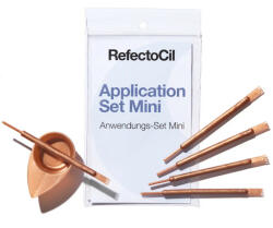 RefectoCil Set 5 pensule+5 boluri pentru vopseaua de gene si sprancene Application Set Mini (RE057671)