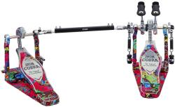 Tama 50th Limited Iron Cobra 900 Marble Psychedelic Rainbow Power Glide Twin Pedal