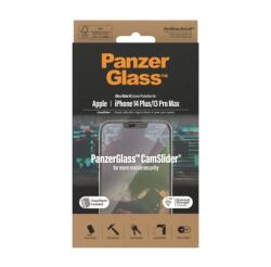Panzer Folie protectie PanzerGlass Screen Protector with Swarovski Crystals for Apple iPhone 13 Pro Max, Transparency / Black Frame (5711724027529)