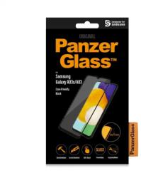 Panzer Folie protectie PanzerGlass Screen Protector pentru Samsung Galaxy A03s Transparent Black Frame (5711724072802)
